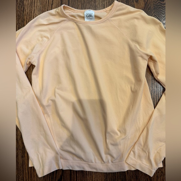 ATHLETA GIRL POWER UP SEAMLESS TOP SIZE 8/10 - Picture 1 of 2